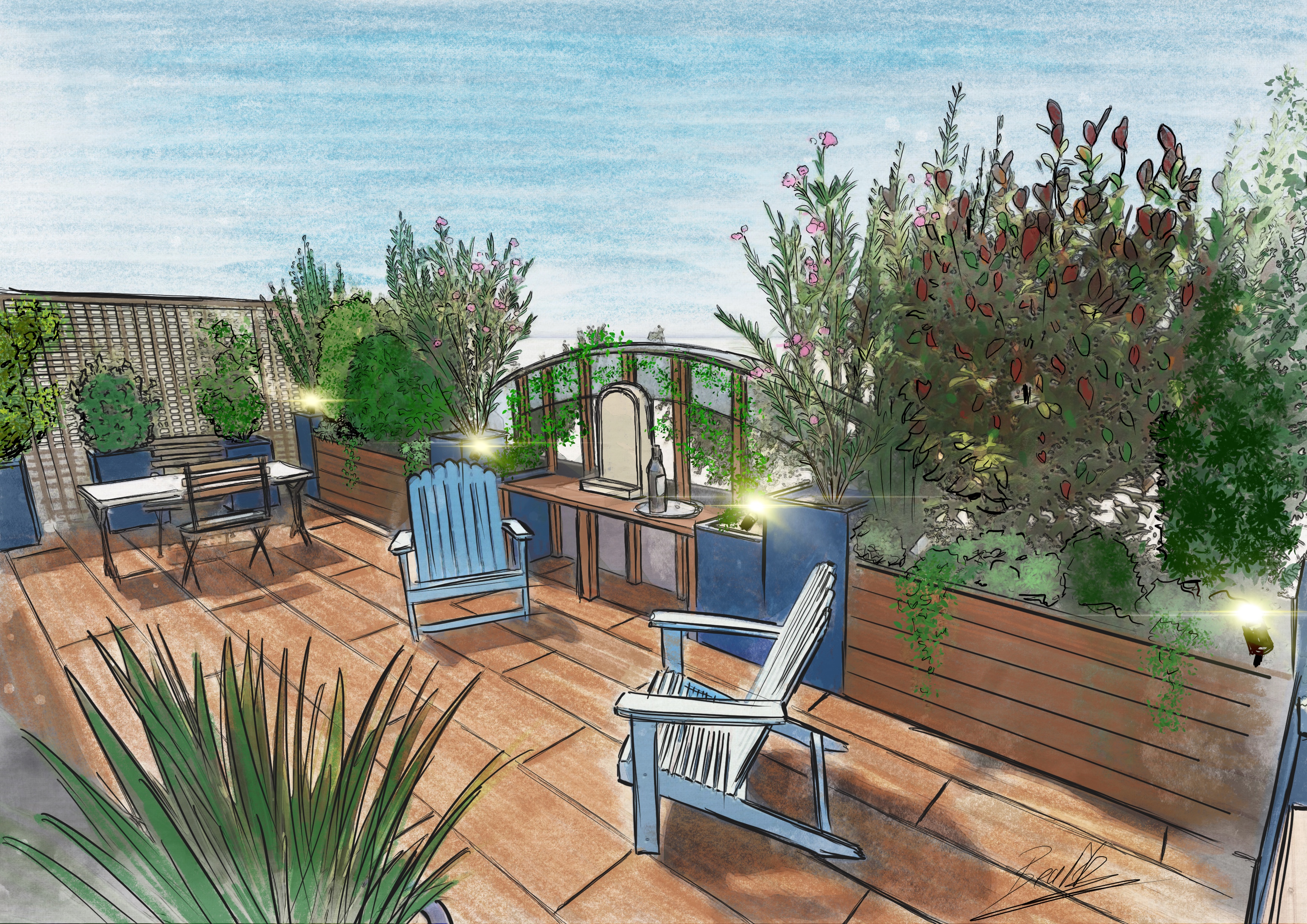 Terrasse Méditerranéenne